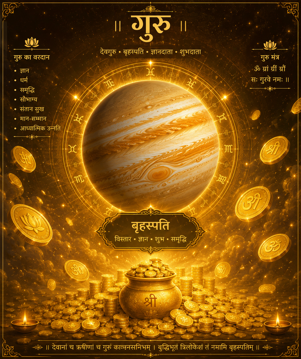 Auspicious Gurupushyamrut Yoga in Vedic Astrology